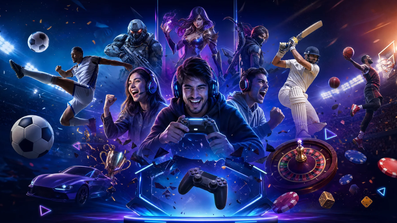 Casino and sports promotional visual